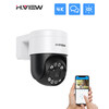 H.View CCTV Security Poe IP Camera Ptz 8MP Dome Outdoor Audio Video Surveillance, Kit: 1PCS 8MP